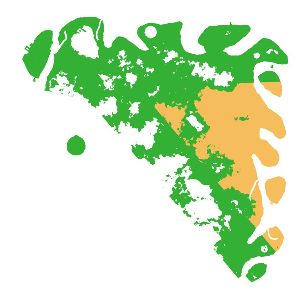 Biome Rust Map: Procedural Map, Size: 4500, Seed: 9022175