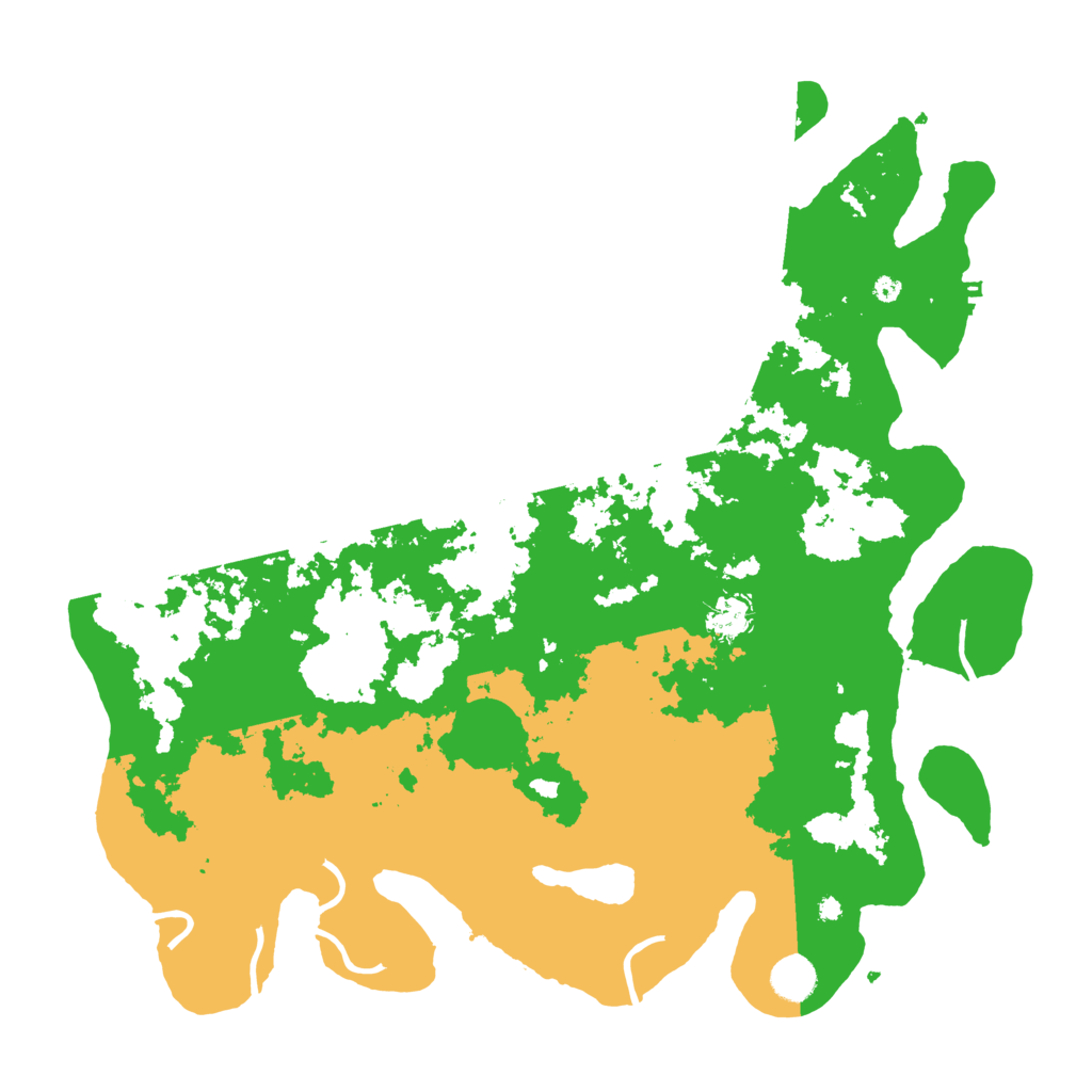 Biome Rust Map: Procedural Map, Size: 4250, Seed: 646320
