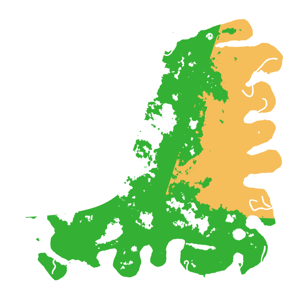 Biome Rust Map: Procedural Map, Size: 4500, Seed: 3165815