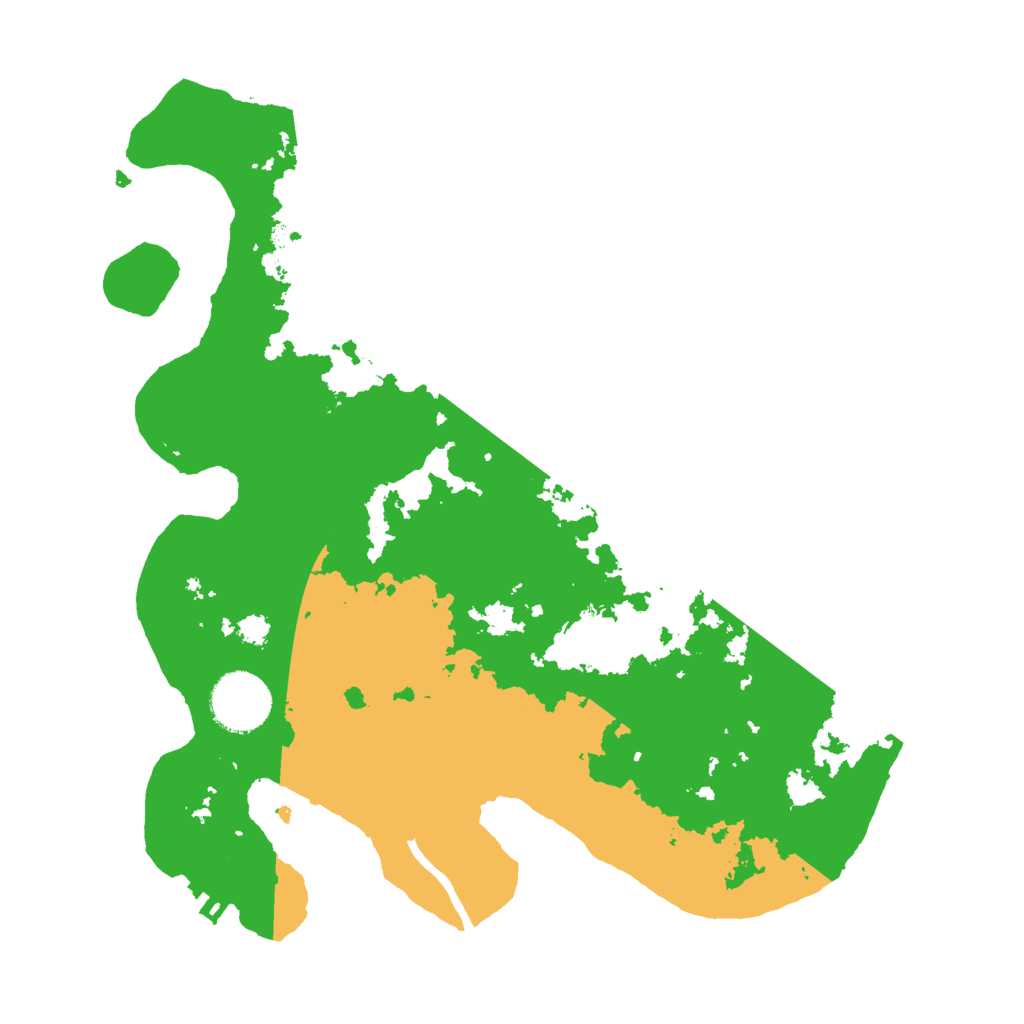 Biome Rust Map: Procedural Map, Size: 3000, Seed: 75509118