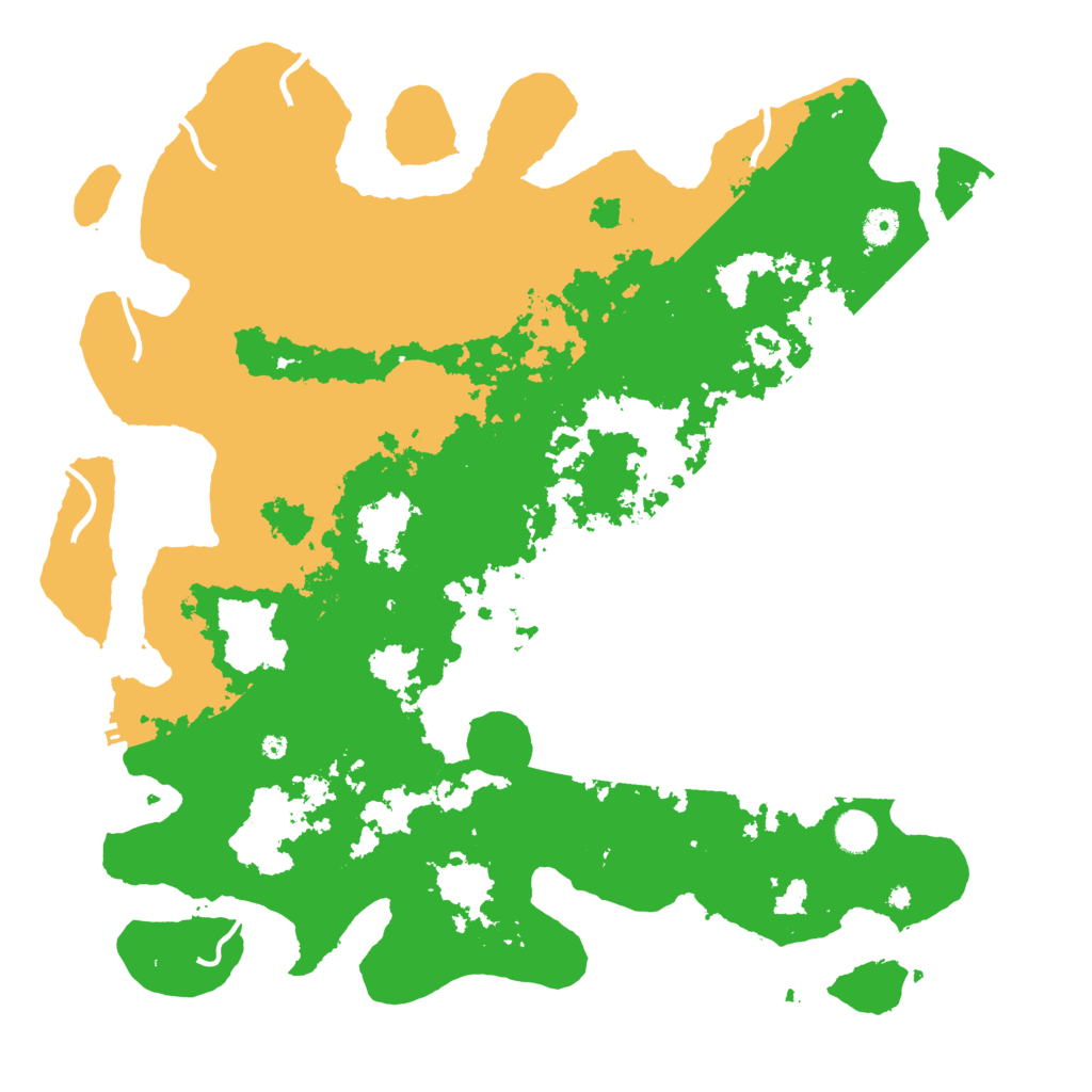 Biome Rust Map: Procedural Map, Size: 4500, Seed: 1142370