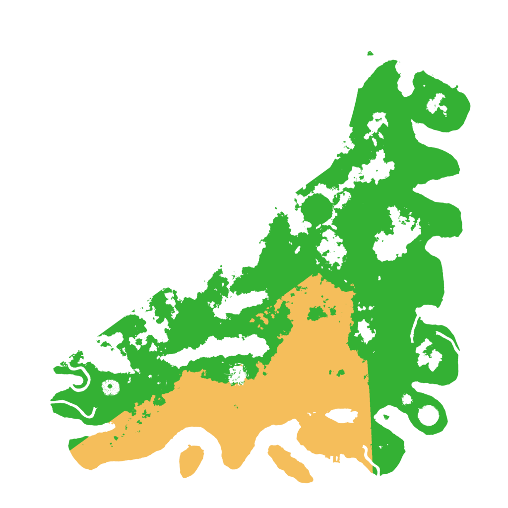 Biome Rust Map: Procedural Map, Size: 4500, Seed: 603395315
