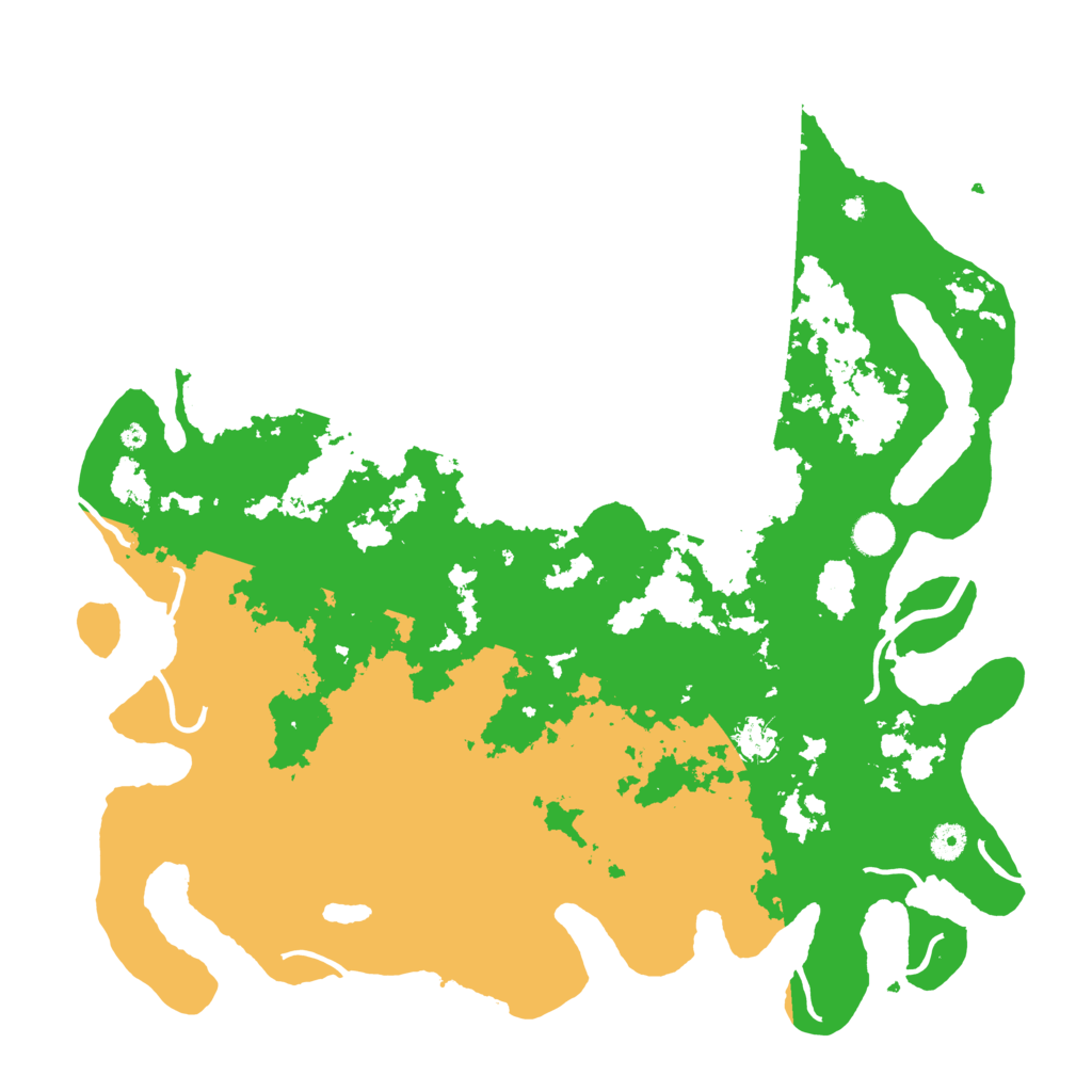 Biome Rust Map: Procedural Map, Size: 4500, Seed: 6324773
