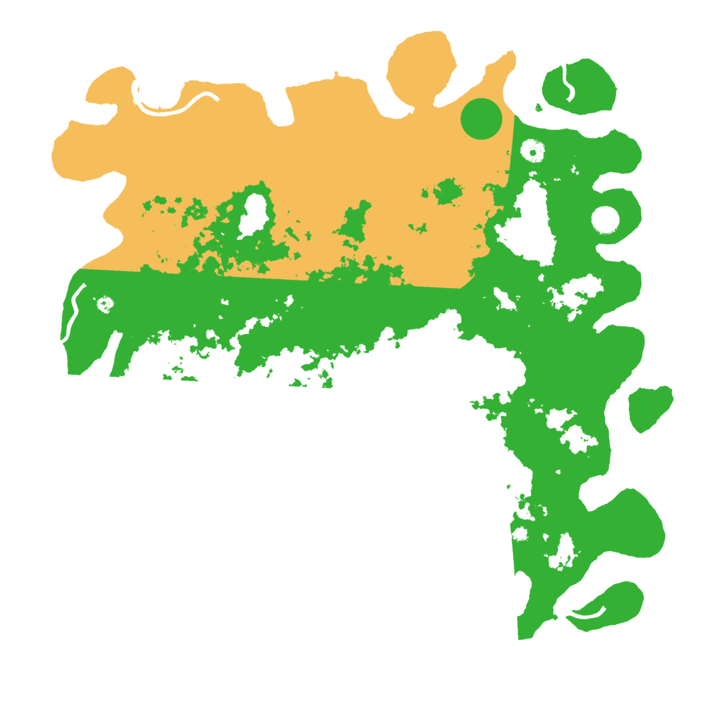 Biome Rust Map: Procedural Map, Size: 4500, Seed: 1922915