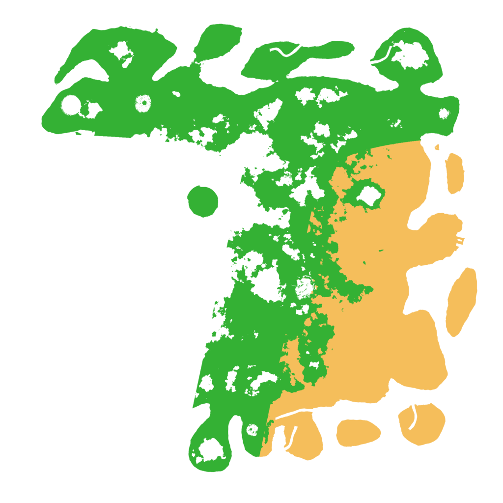 Biome Rust Map: Procedural Map, Size: 4500, Seed: 5341139