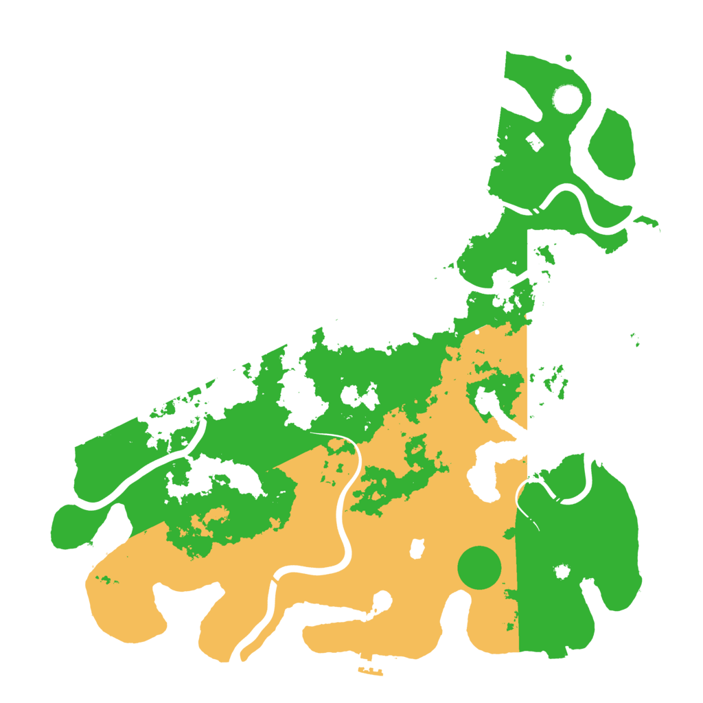 Biome Rust Map: Procedural Map, Size: 4250, Seed: 530932