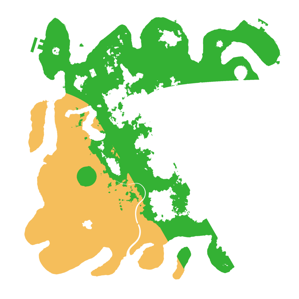 Biome Rust Map: Procedural Map, Size: 4000, Seed: 257378678