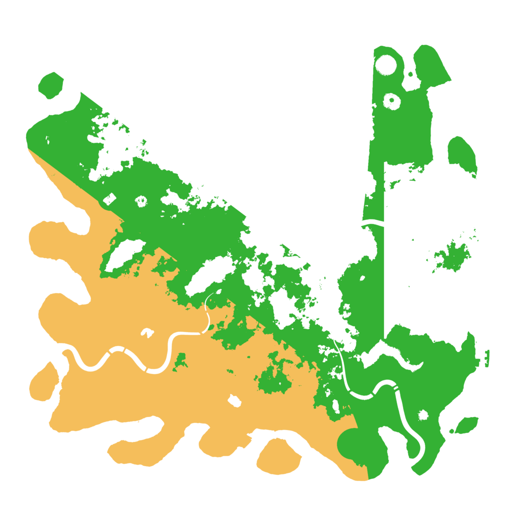 Biome Rust Map: Procedural Map, Size: 4500, Seed: 26191