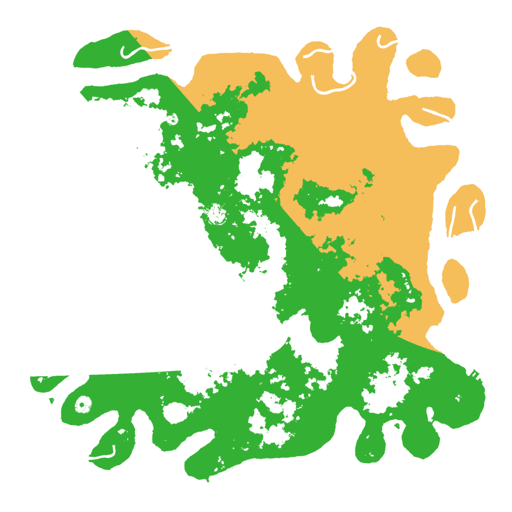 Biome Rust Map: Procedural Map, Size: 4500, Seed: 4895320