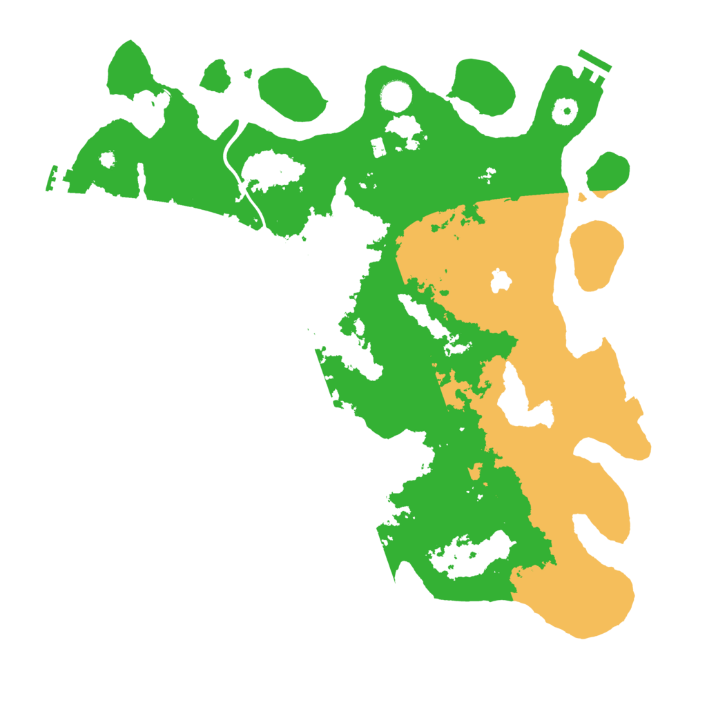 Biome Rust Map: Procedural Map, Size: 4000, Seed: 818684927