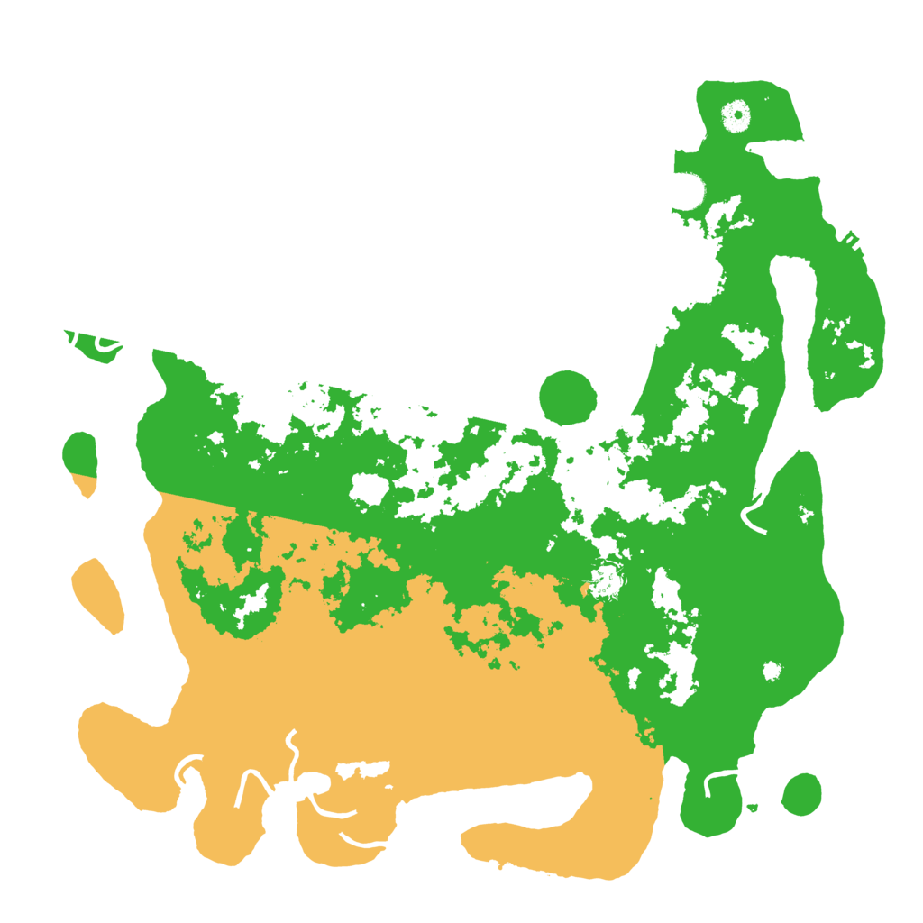 Biome Rust Map: Procedural Map, Size: 4500, Seed: 2121855397