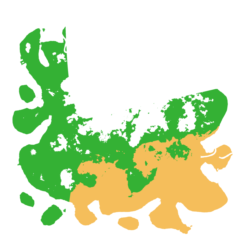 Biome Rust Map: Procedural Map, Size: 4000, Seed: 184607659