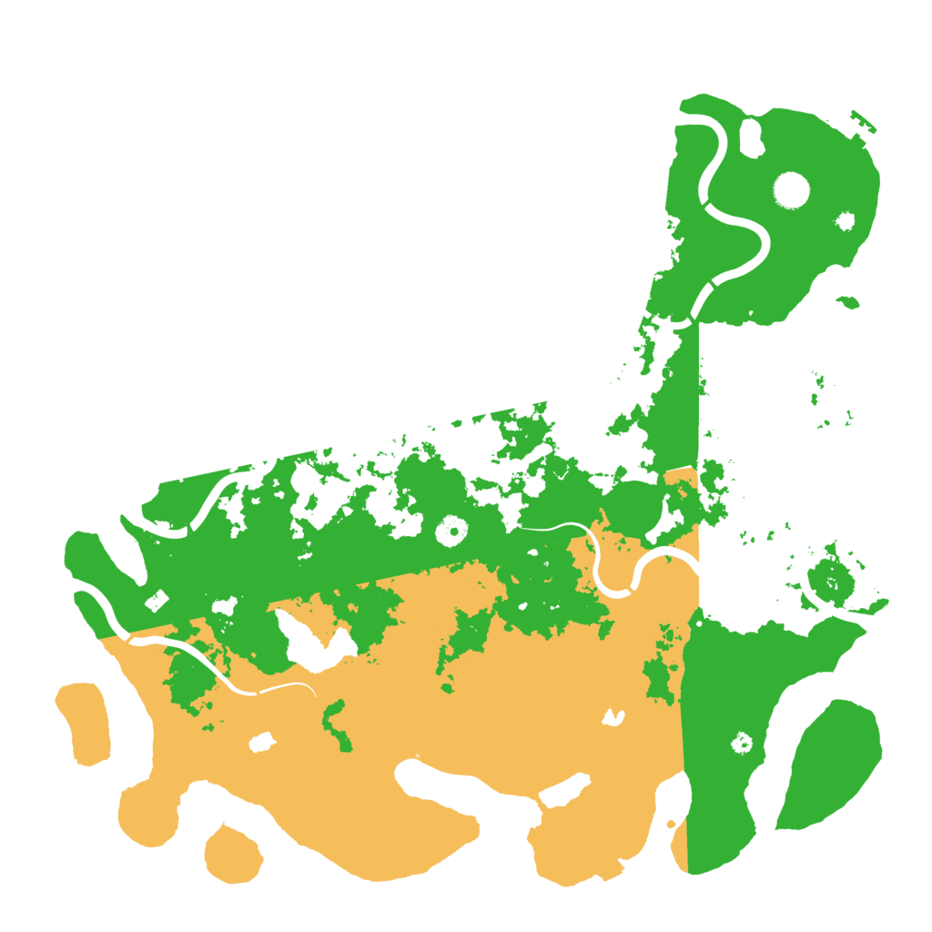 Biome Rust Map: Procedural Map, Size: 4500, Seed: 4995924