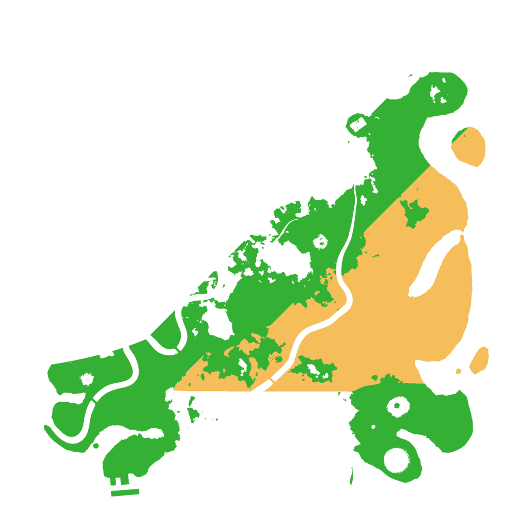 Biome Rust Map: Procedural Map, Size: 3750, Seed: 898603346