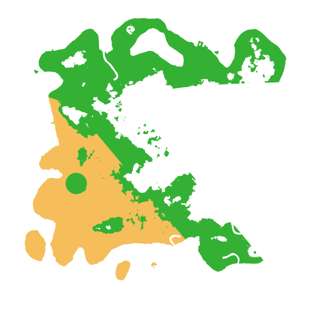 Biome Rust Map: Procedural Map, Size: 3850, Seed: 304939904