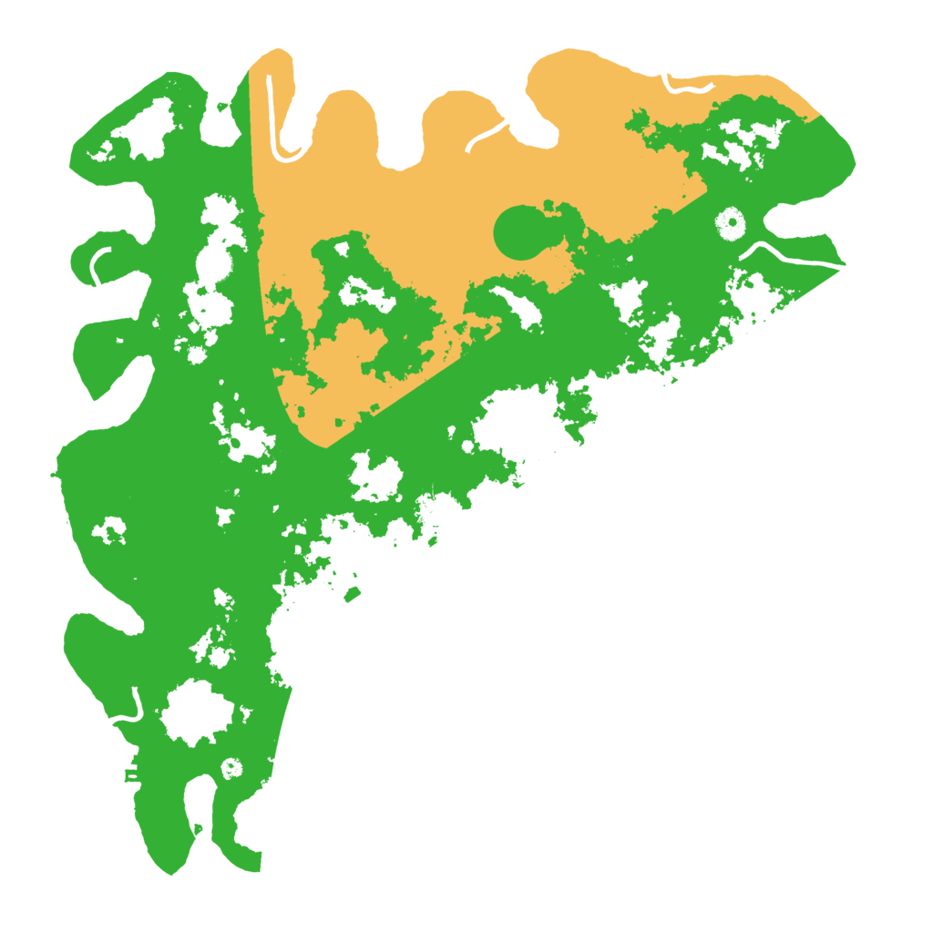 Biome Rust Map: Procedural Map, Size: 4500, Seed: 2106298