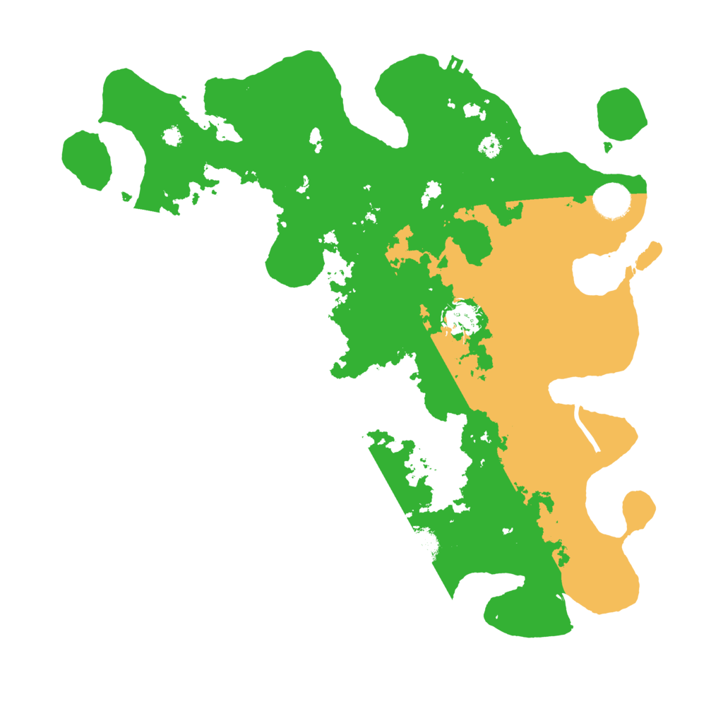 Biome Rust Map: Procedural Map, Size: 3500, Seed: 1598823773