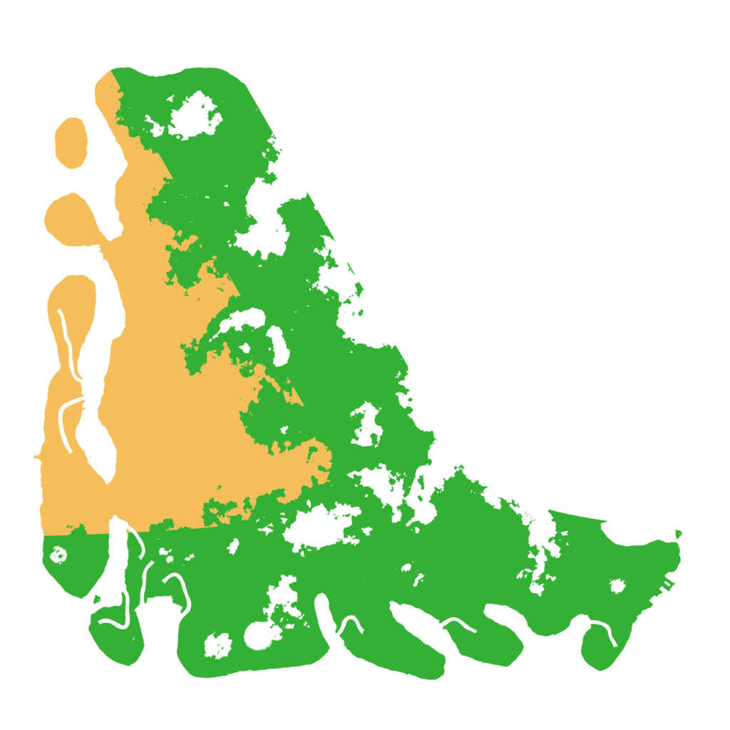 Biome Rust Map: Procedural Map, Size: 4500, Seed: 5367987