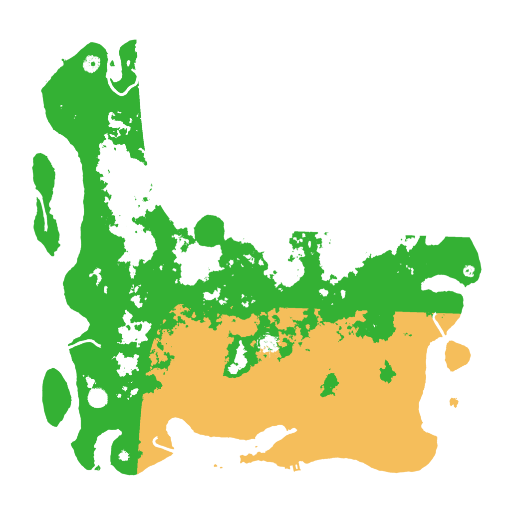 Biome Rust Map: Procedural Map, Size: 4500, Seed: 551349357