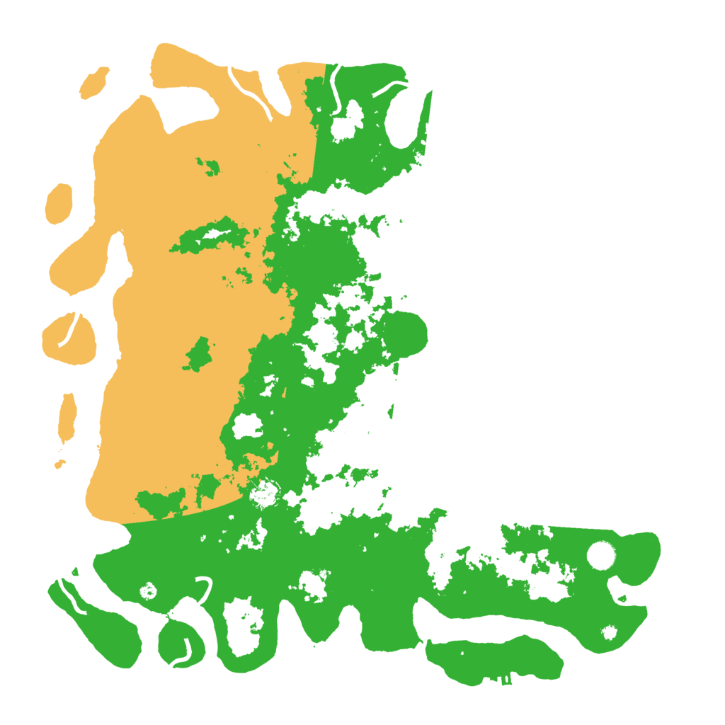 Biome Rust Map: Procedural Map, Size: 4500, Seed: 90384973