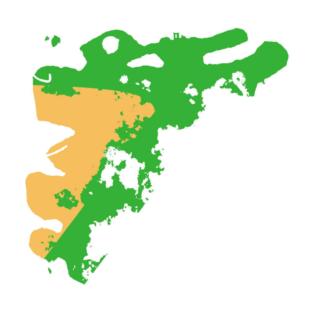 Biome Rust Map: Procedural Map, Size: 3500, Seed: 1697859508