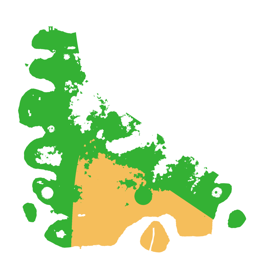 Biome Rust Map: Procedural Map, Size: 4000, Seed: 1231231