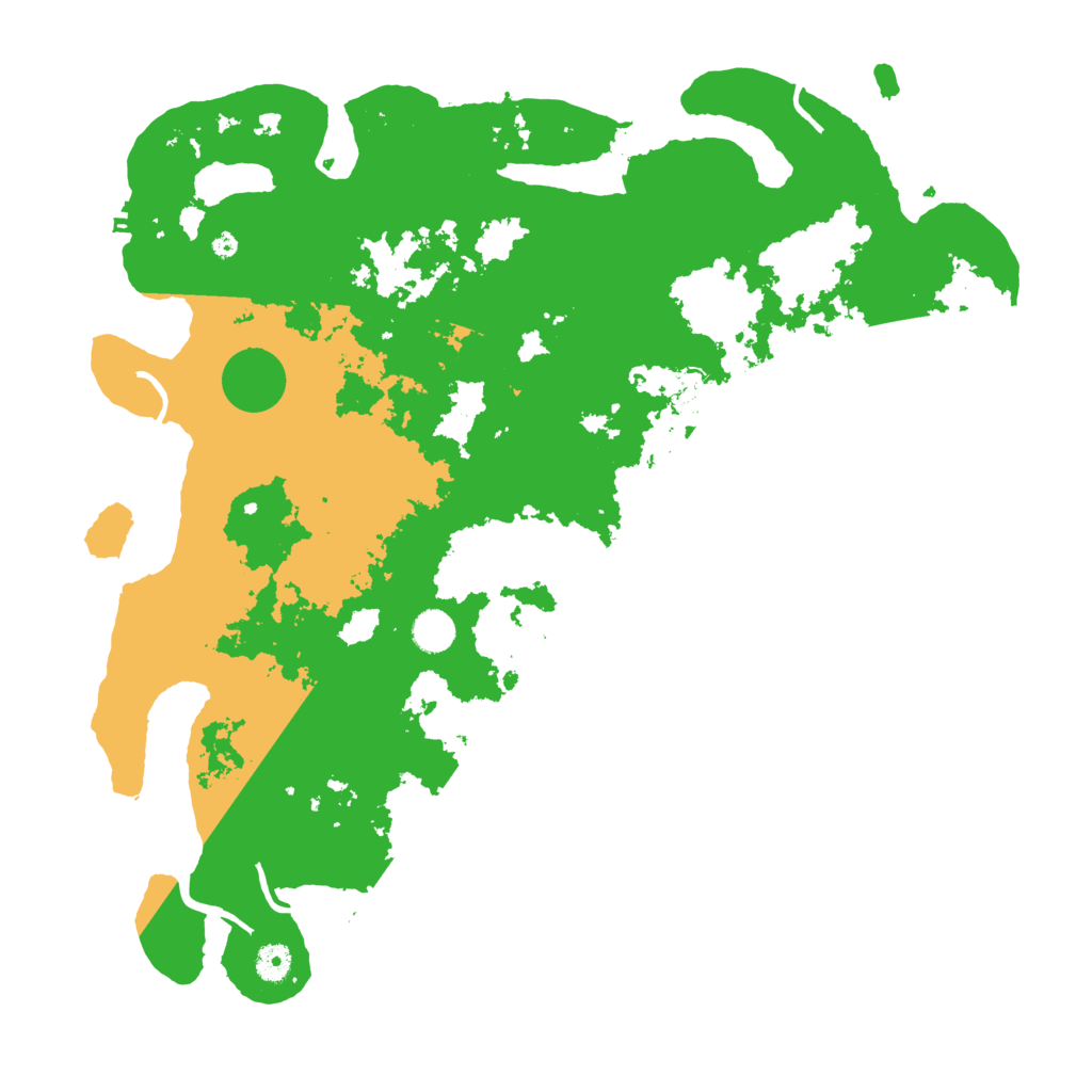 Biome Rust Map: Procedural Map, Size: 4500, Seed: 5029636