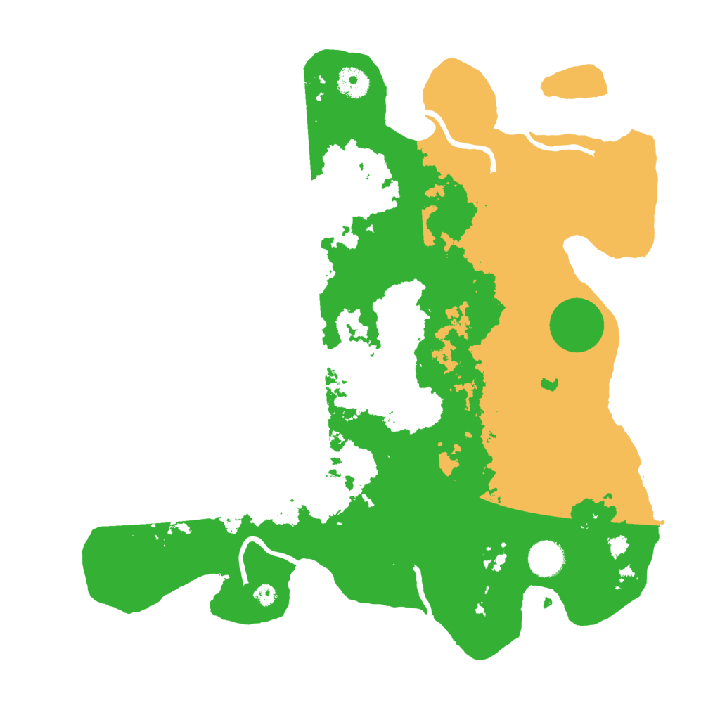 Biome Rust Map: Procedural Map, Size: 3500, Seed: 212297054