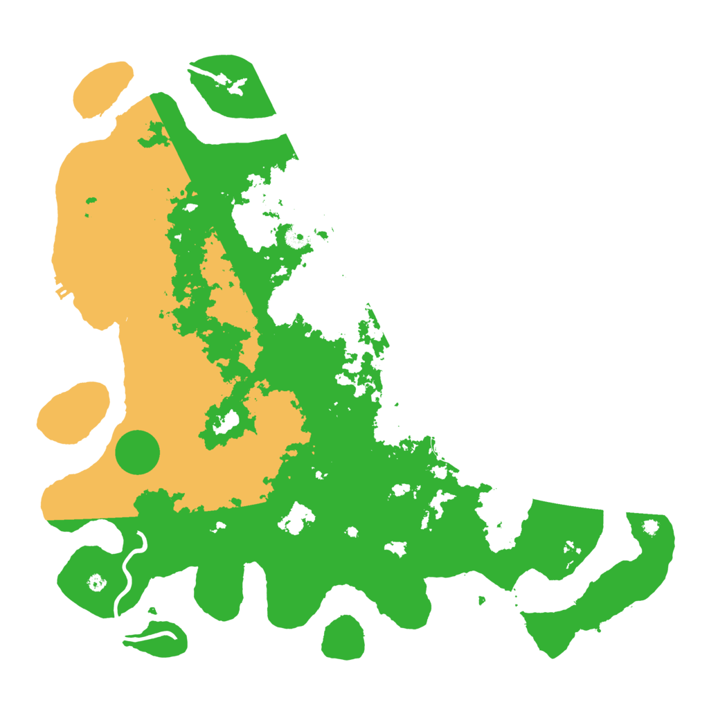 Biome Rust Map: Procedural Map, Size: 4200, Seed: 74982