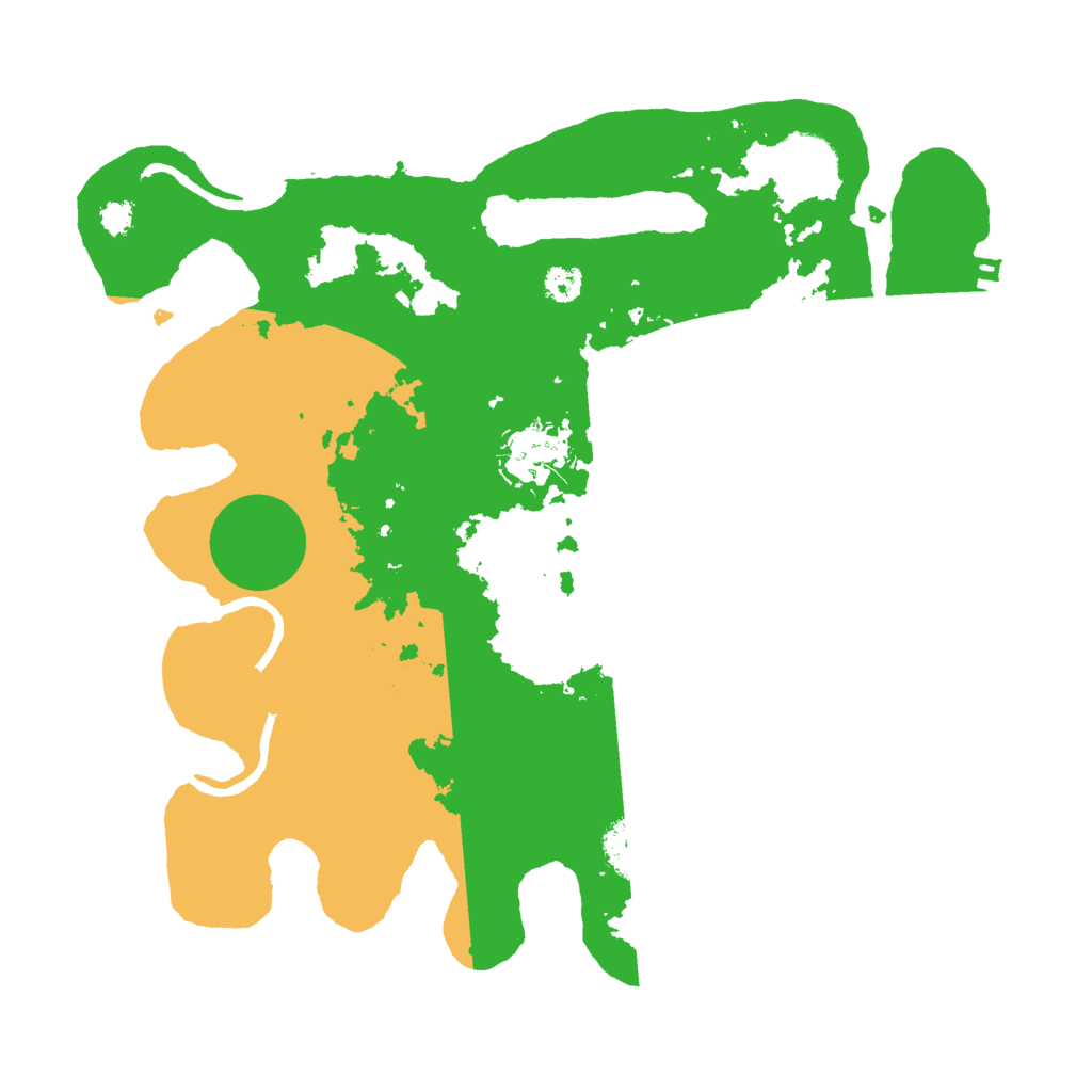 Biome Rust Map: Procedural Map, Size: 3000, Seed: 687763796