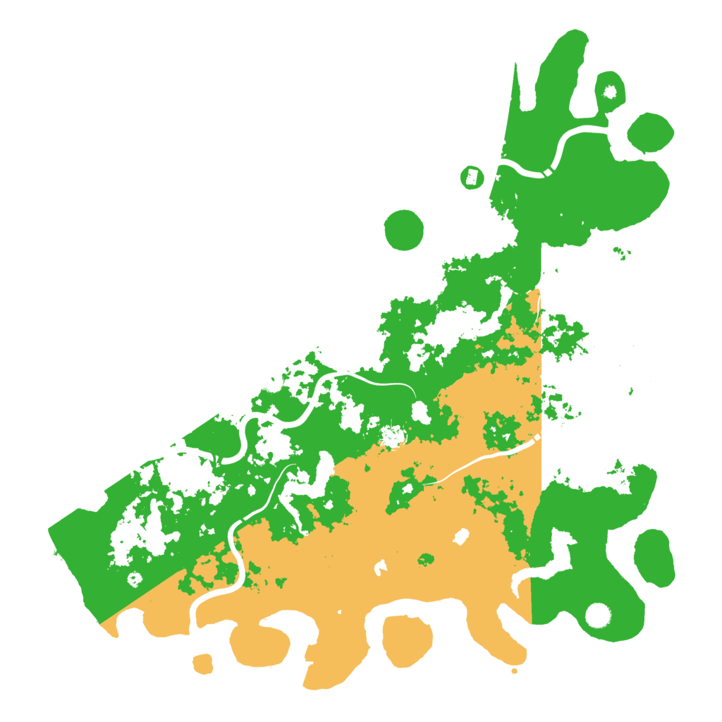 Biome Rust Map: Procedural Map, Size: 5000, Seed: 79847865