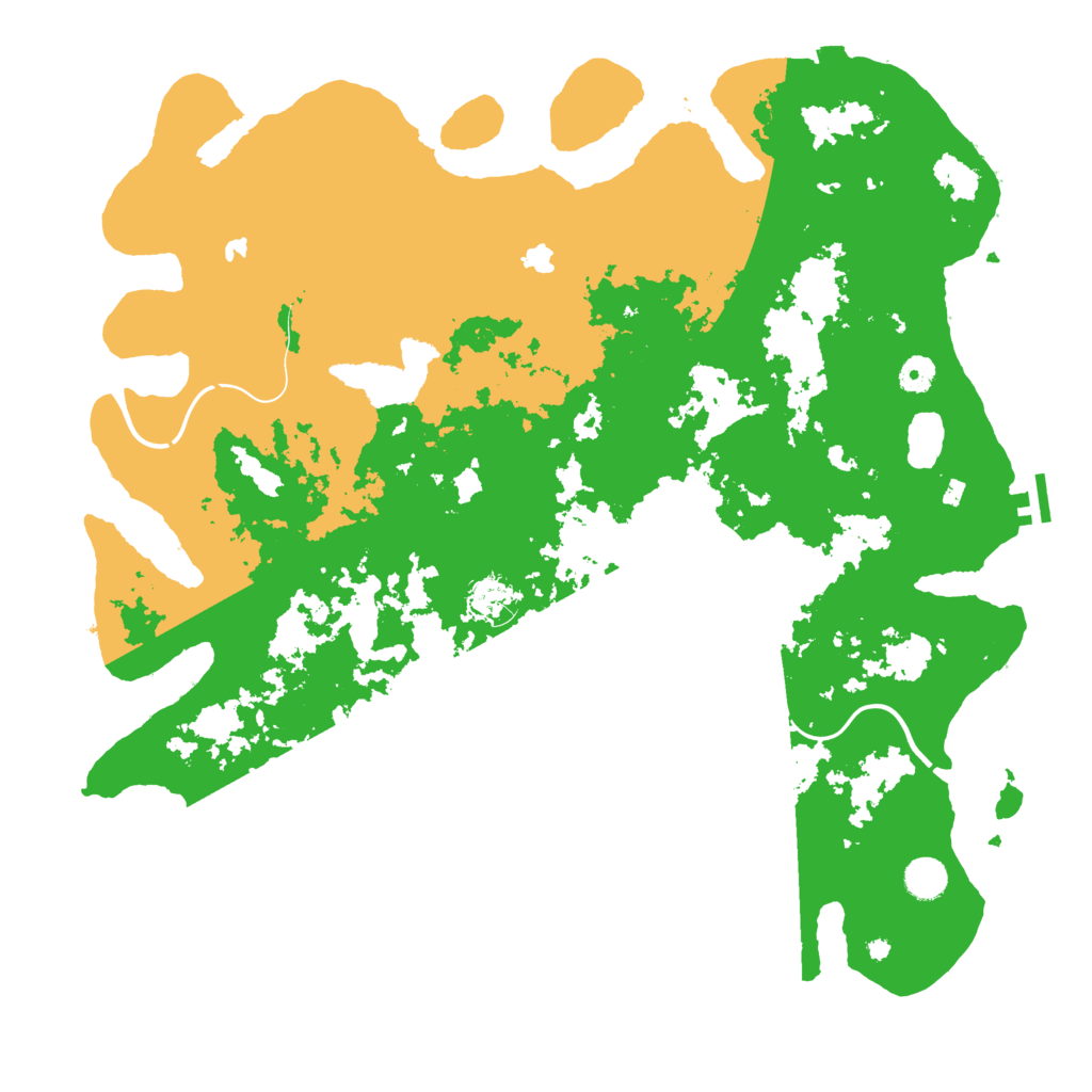 Biome Rust Map: Procedural Map, Size: 4500, Seed: 8644273