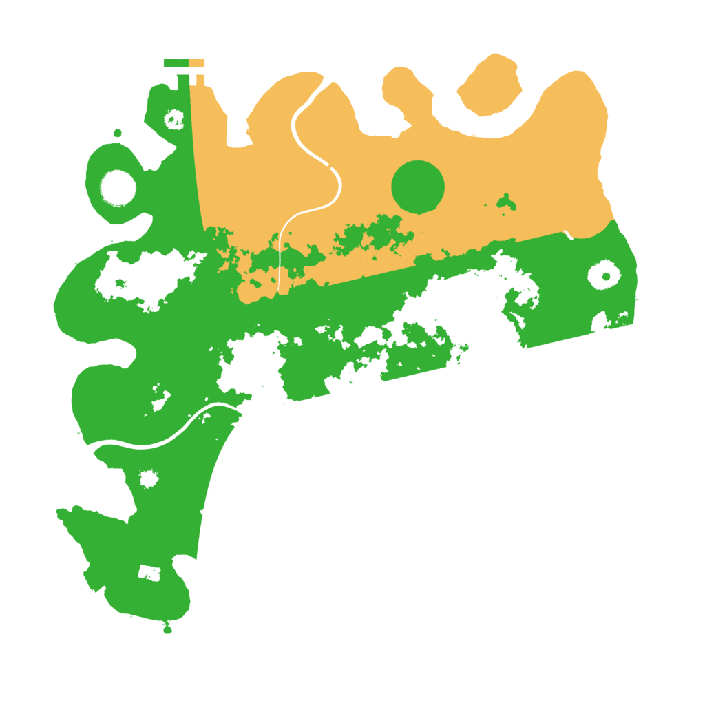 Biome Rust Map: Procedural Map, Size: 3500, Seed: 1503169891