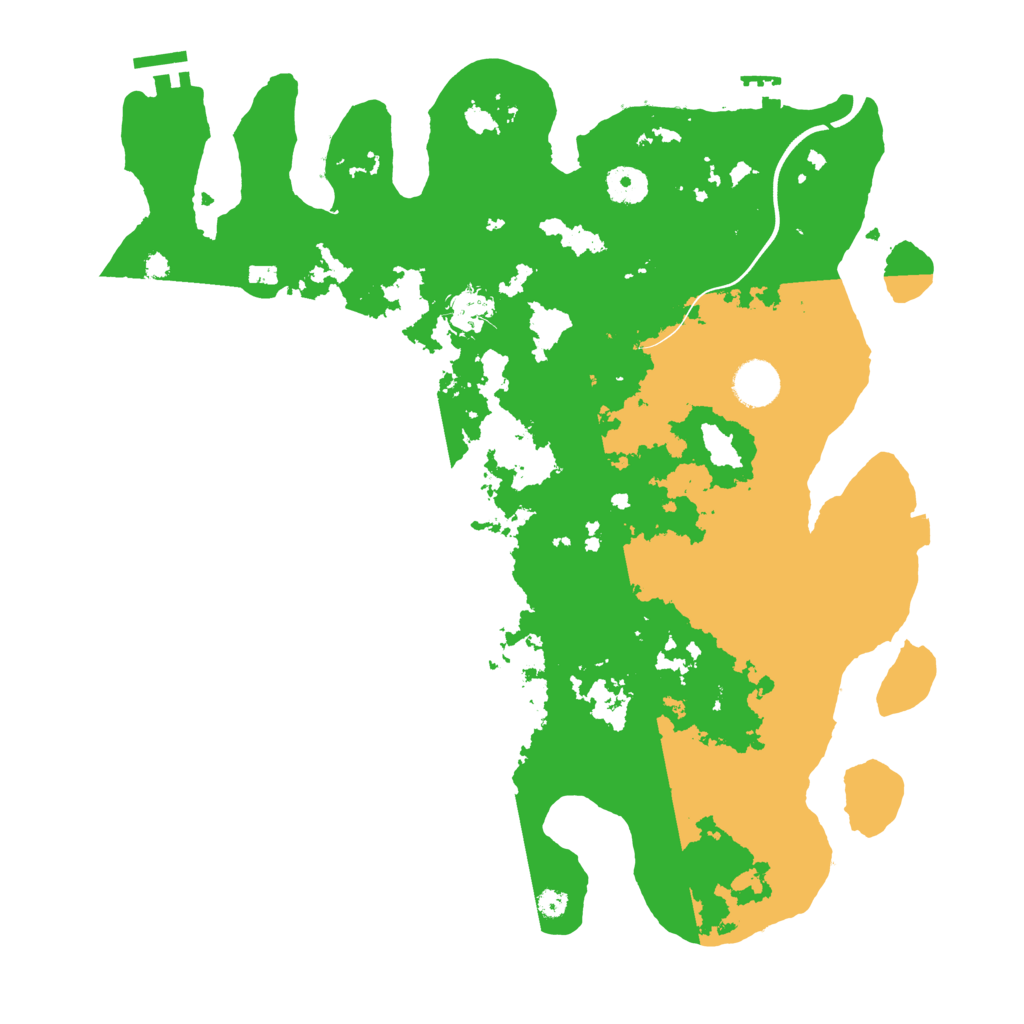 Biome Rust Map: Procedural Map, Size: 3850, Seed: 247612950
