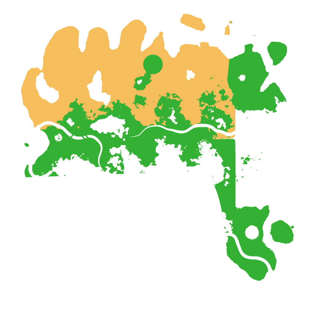 Biome Rust Map: Procedural Map, Size: 4250, Seed: 961404229