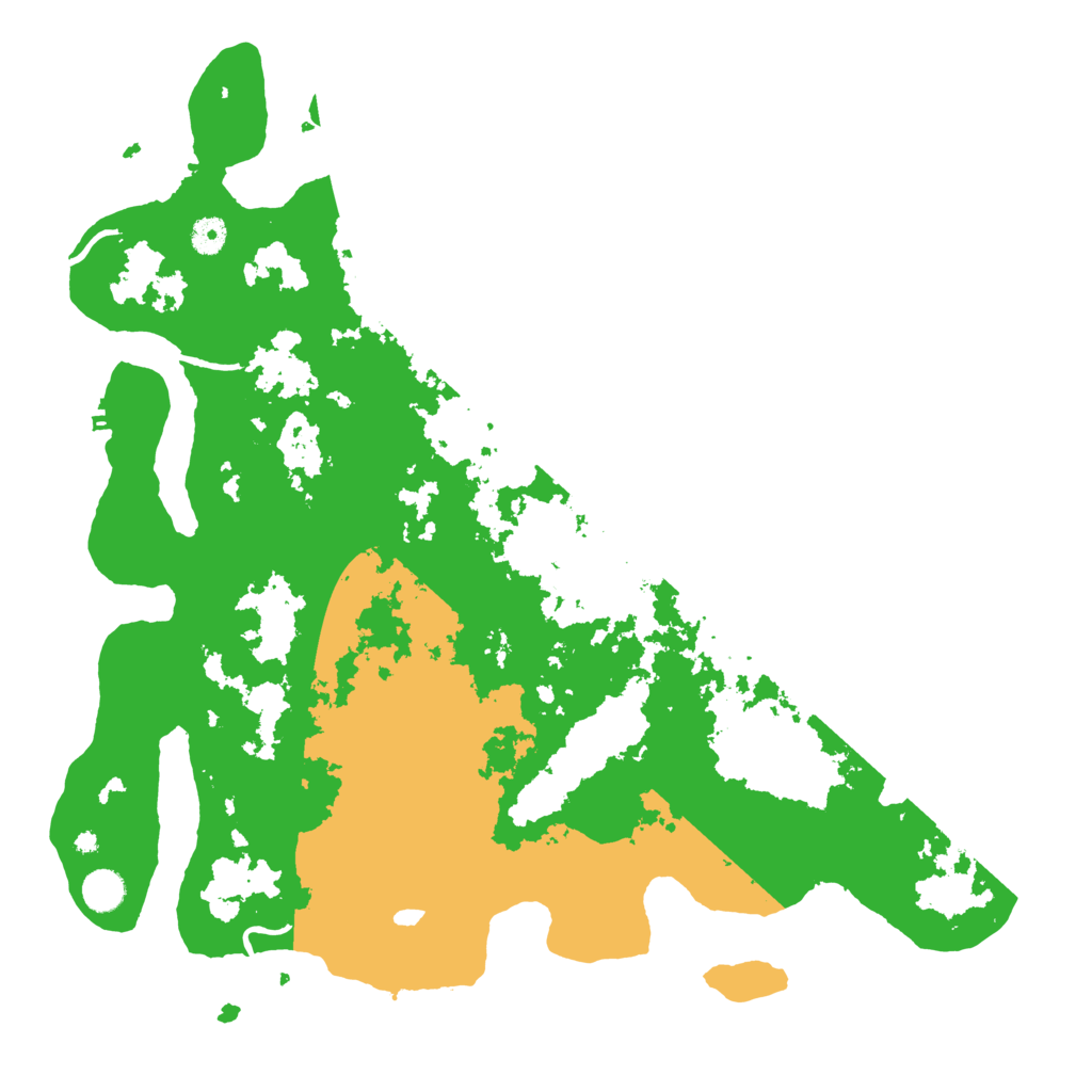 Biome Rust Map: Procedural Map, Size: 4500, Seed: 596022299