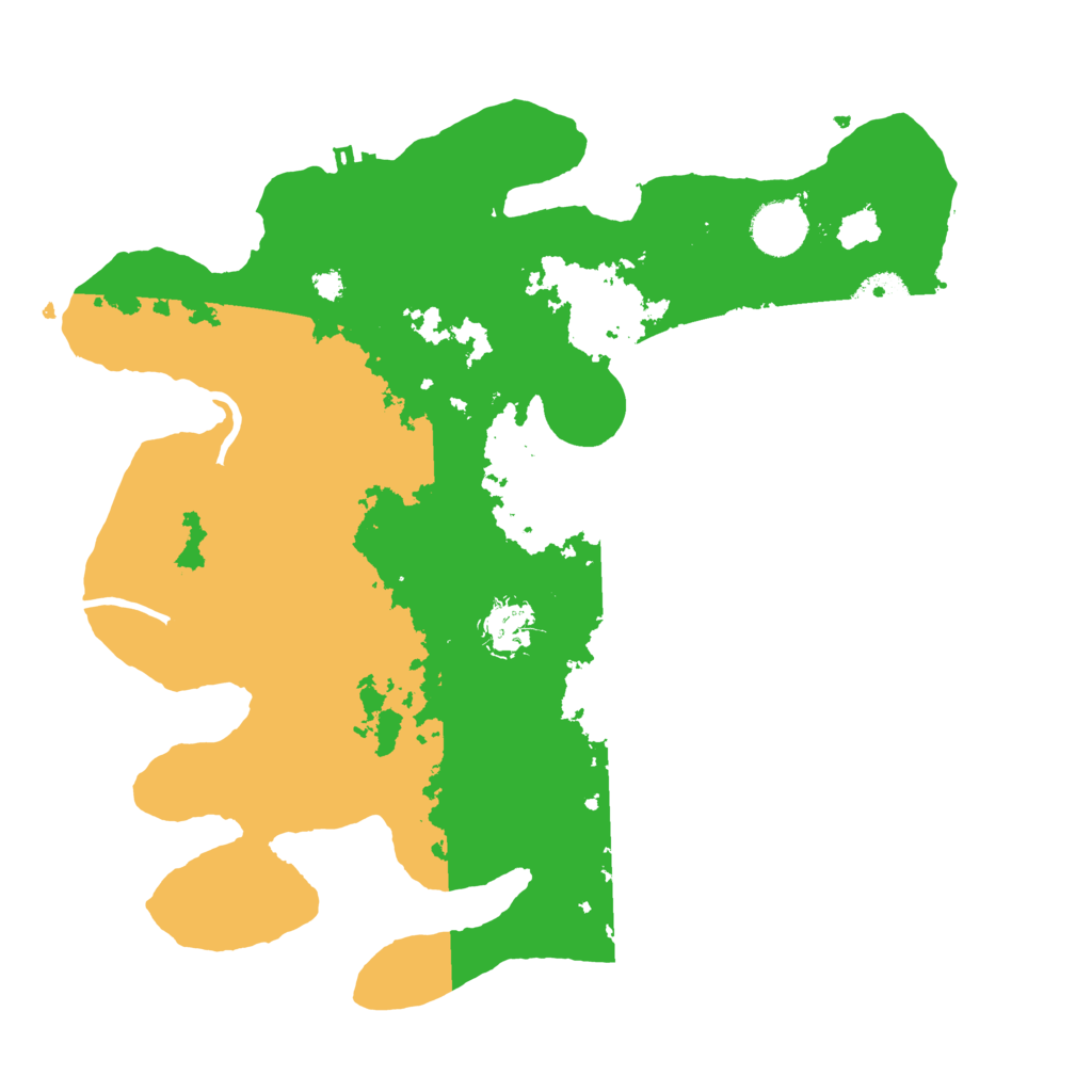 Biome Rust Map: Procedural Map, Size: 3500, Seed: 3538983