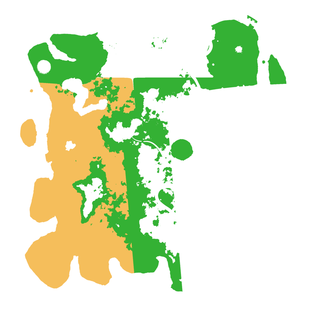 Biome Rust Map: Procedural Map, Size: 4000, Seed: 71383