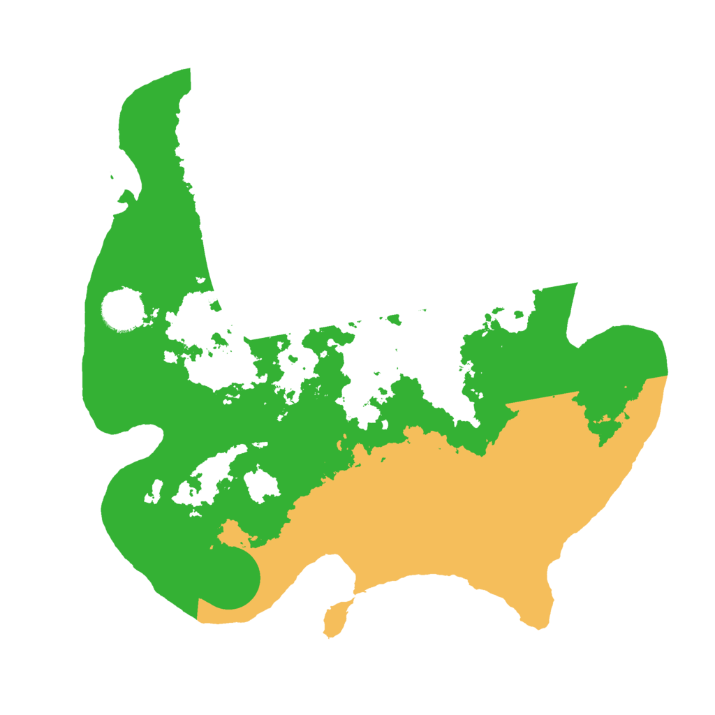 Biome Rust Map: Barren, Size: 3000, Seed: 145810106