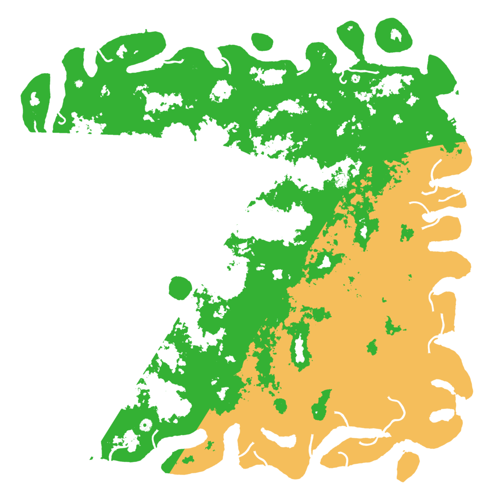 Biome Rust Map: Procedural Map, Size: 6000, Seed: 829896