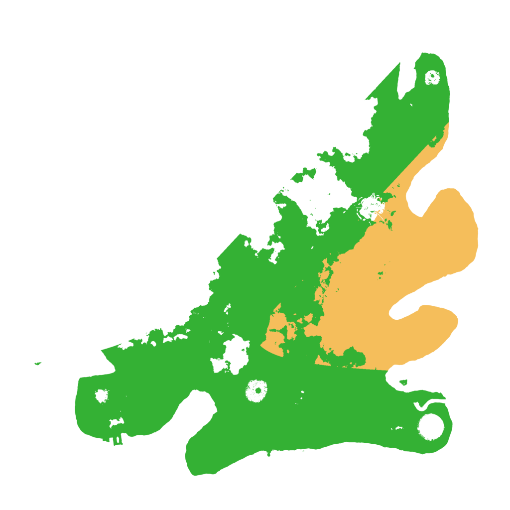 Biome Rust Map: Procedural Map, Size: 3500, Seed: 1049129134