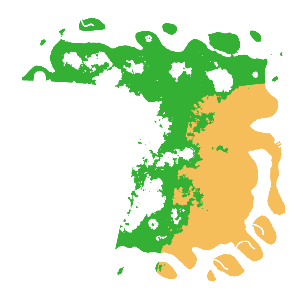 Biome Rust Map: Procedural Map, Size: 4500, Seed: 1949187740