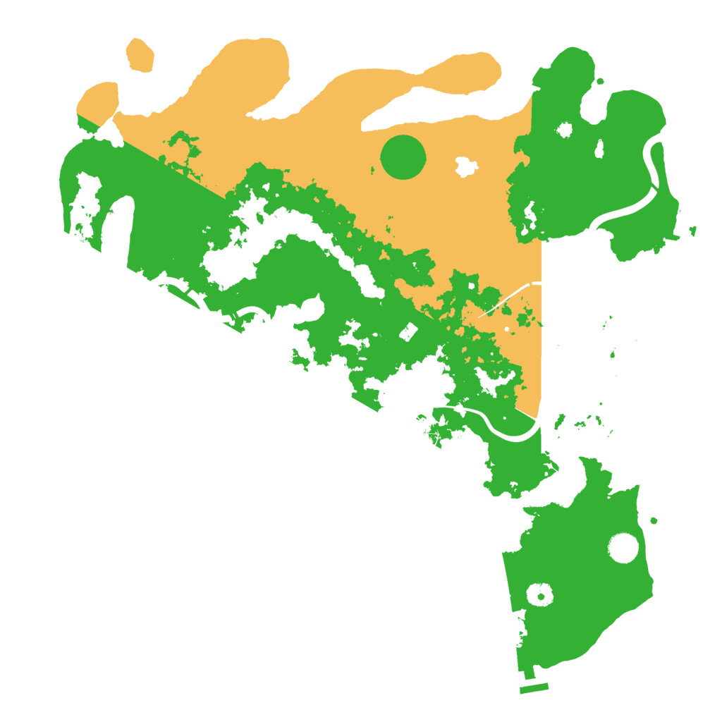 Biome Rust Map: Procedural Map, Size: 4250, Seed: 760996273