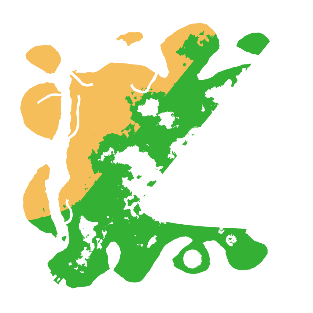 Biome Rust Map: Procedural Map, Size: 3000, Seed: 512414