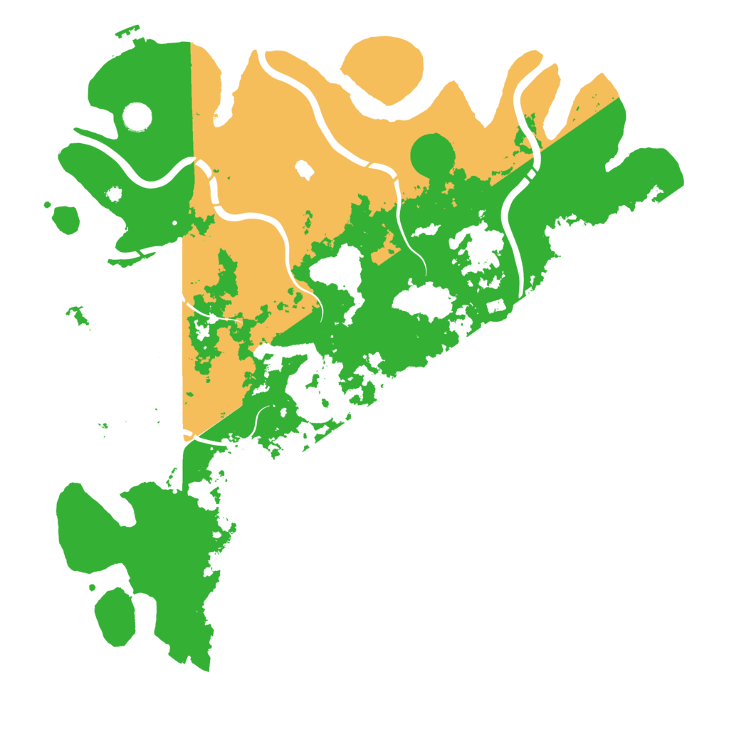 Biome Rust Map: Procedural Map, Size: 4400, Seed: 747