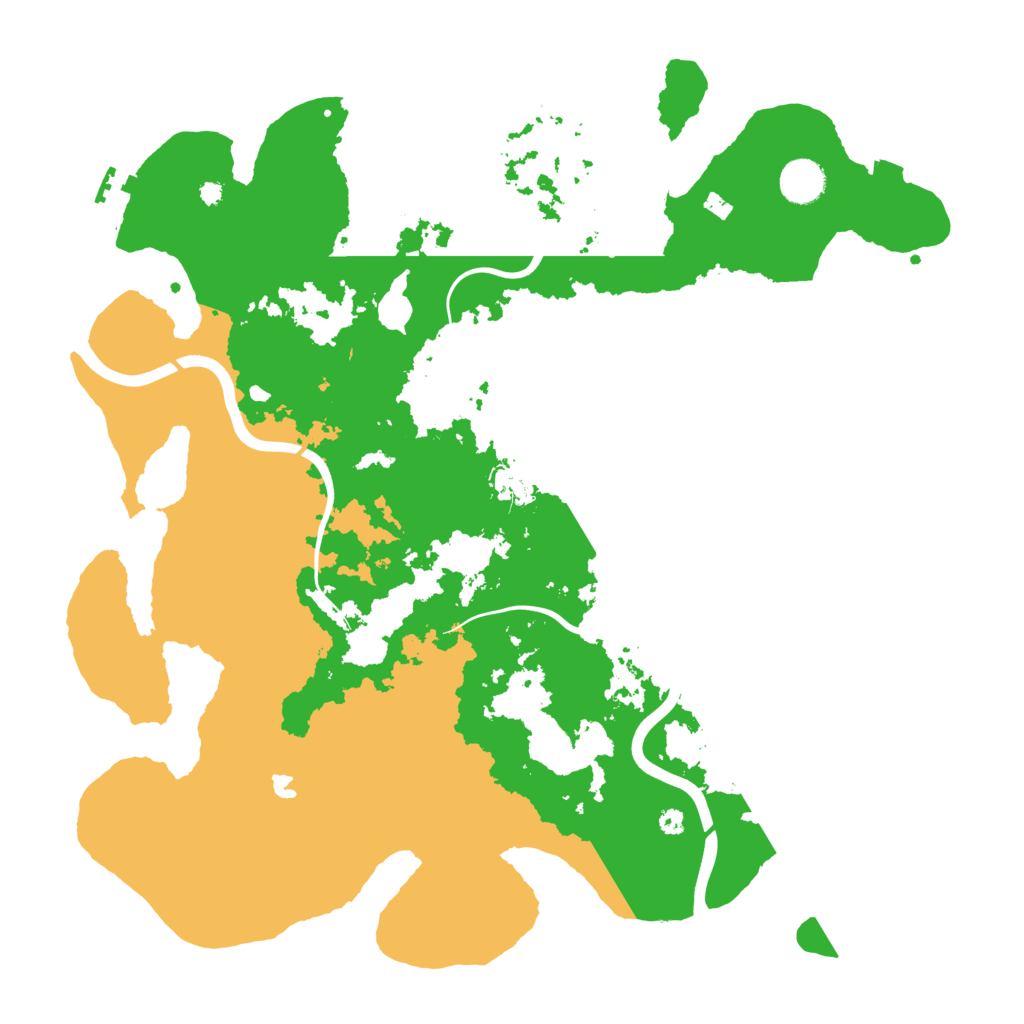 Biome Rust Map: Procedural Map, Size: 4000, Seed: 429357942