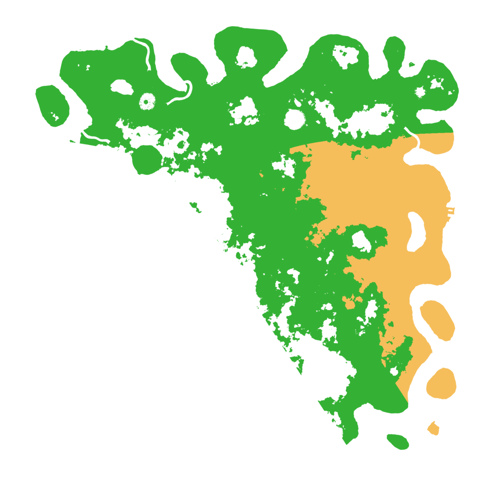 Biome Rust Map: Procedural Map, Size: 4500, Seed: 1540906967