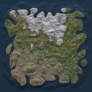 Thumbnail Rust Map: Procedural Map, Size: 4500, Seed: 83171947, 20 Monuments