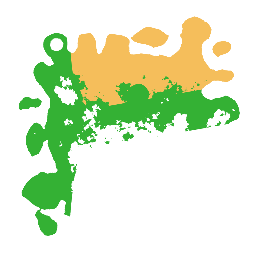 Biome Rust Map: Barren, Size: 3500, Seed: 1981226779