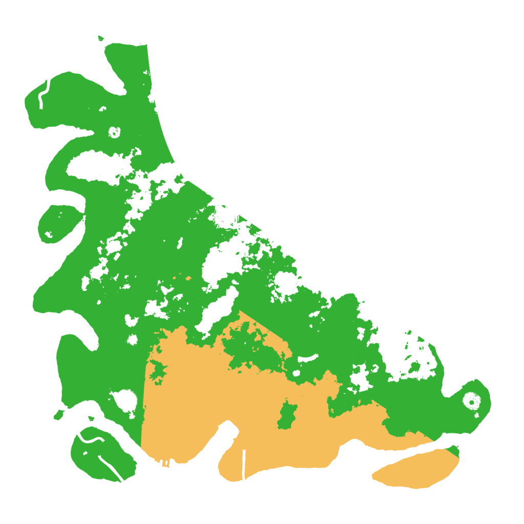 Biome Rust Map: Procedural Map, Size: 4500, Seed: 3214288